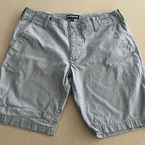 Express Men's Gray Shorts, 32